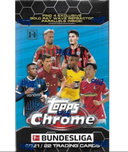 2022-23 Topps Chrome Bundesliga Checklist, Team Sets, Box Info