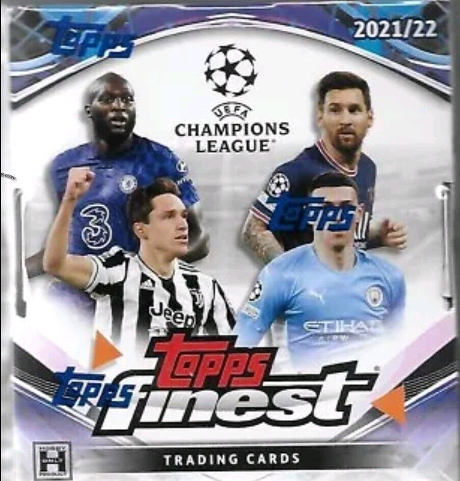 202122 Topps Finest UEFA Champions League Checklist and Review