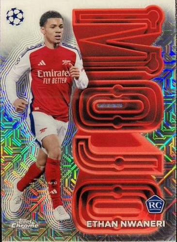 Ethan-Nwaneri-2024-25-topps-uefa-rookie-card